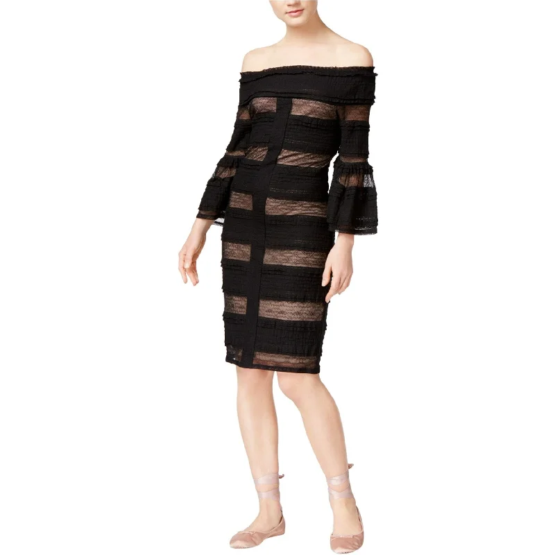 Rachel Roy Womens Lace Bodycon Dress