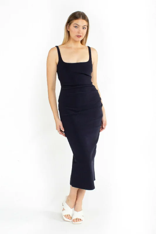 Karina Tuck Midi Dress