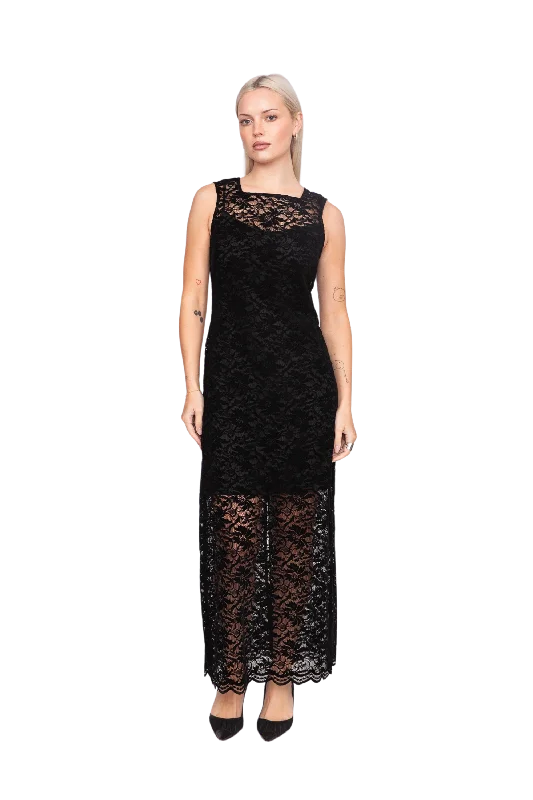 Mira Lace Midi Dress