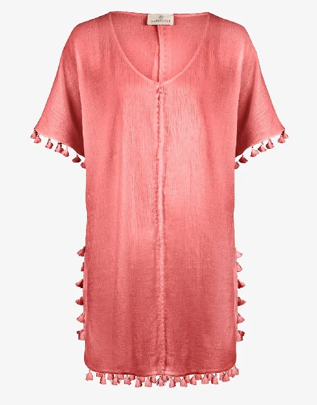 Beachwear Kaftan - Vintage Pink