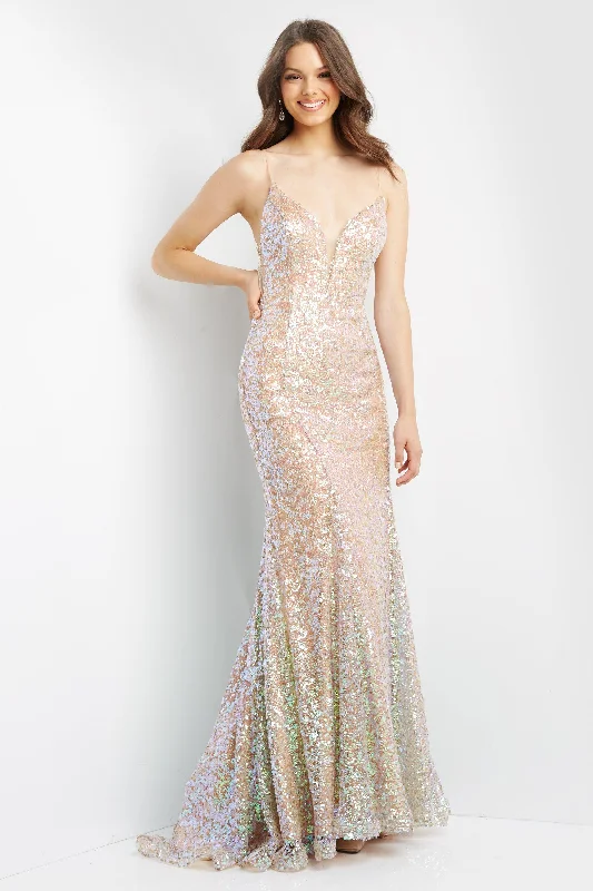 Jovani 07594 Embellished Long Prom Dress