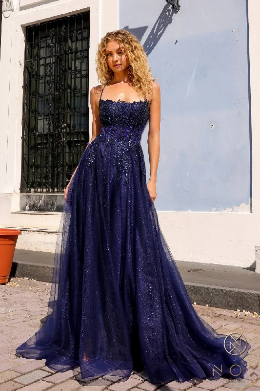 Nox Anabel G1405 Sequin Prom Glitter Formal Long Dress