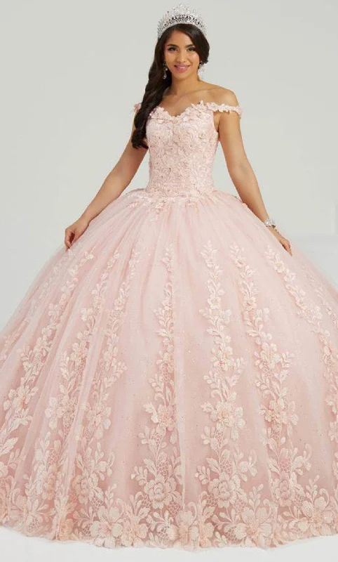 Fiesta Gowns 56484 - Embroidery Floral Ball Gown