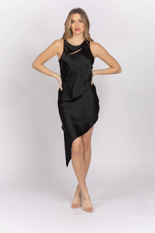 Amanda Uprichard Rosemarie Dress in Black