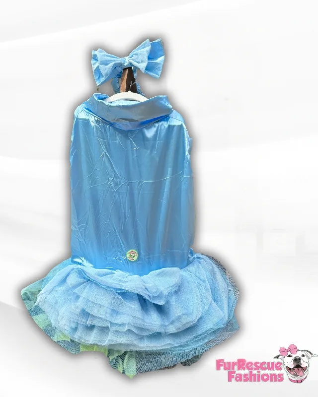 Dusty Blue Tutu Dress