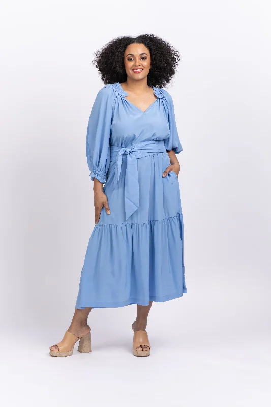 Gilner Farrar Waverly Dress Sea Blue