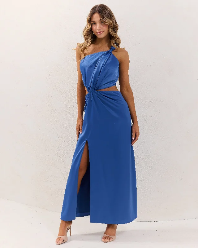 Iris Dress- Blue