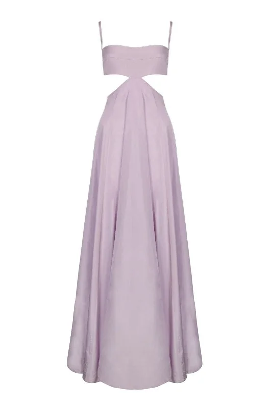 LILAC MARTA TAFFETA GOWN