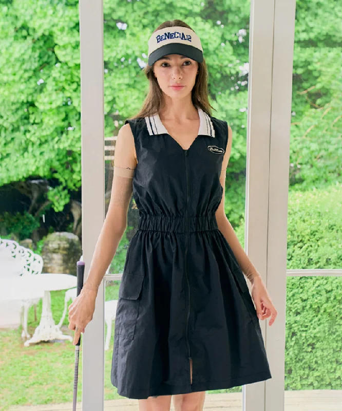 BENECIA 12 Laura Golf Dress  - Black