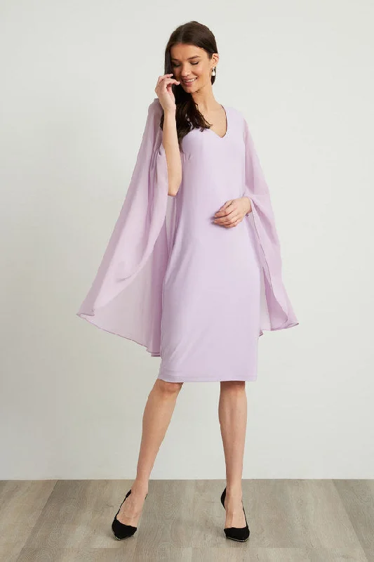 Chiffon Cape Dress