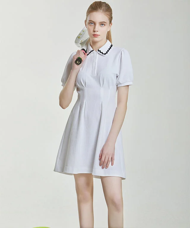 Flow Dress - White