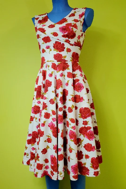 Gala Dress in American Rose Print by Effie's Heart