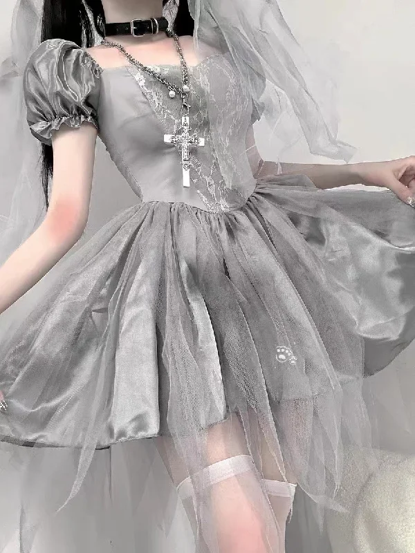 Ghost Bride cosplay dress A41150