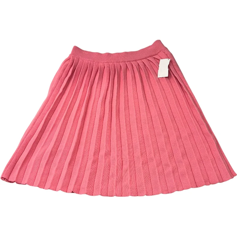 Skirt Mini & Short By One Eleven In Pink, Size: M