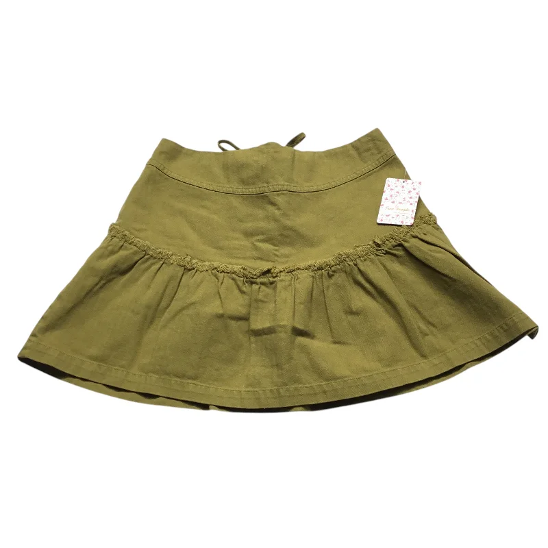 Skirt Mini & Short By Free People In Green, Size: 12