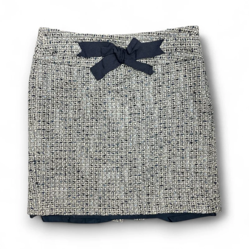 Skirt Mini & Short By Loft In Navy, Size: 10