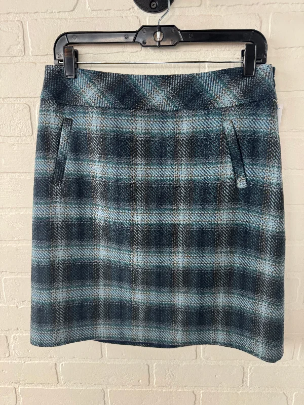 Skirt Mini & Short By Talbots In Blue, Size: 4