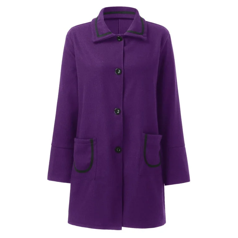 zuwimk Long Coats  Women H8524796 M