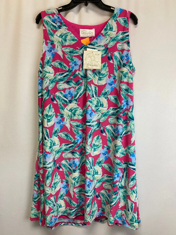 Dress Casual Midi By Pappagallo  Size: 1x