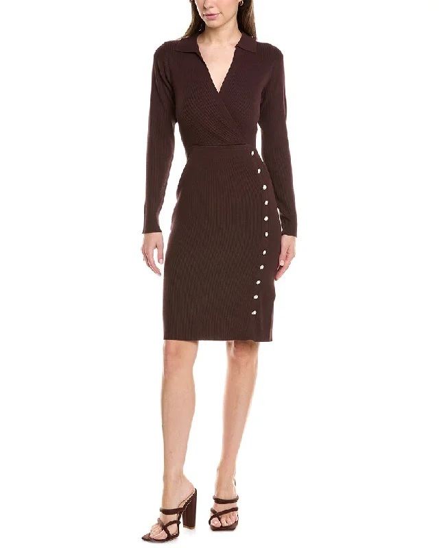 Nanette Nanette Lepore Surplice Sweaterdress