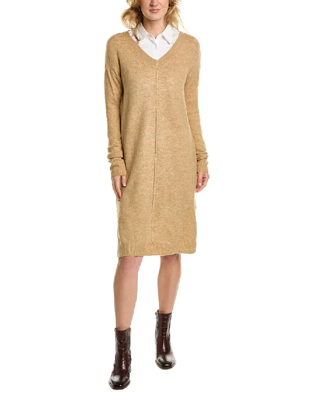 Vince Camuto Side Slits Sweaterdress